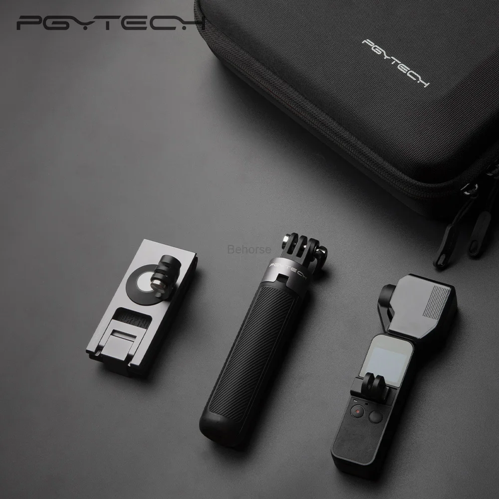 PGYTECH Osmo Pocket Vlog Set& Travel Set Selfie Stick Carrying Case Tripod Gimbal Protector for DJI Osmo Pocket Accessories