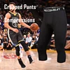 Pantalons de Sport de course pour hommes pantalons de basket-ball Leggings de Compression recadrés ► Photo 2/6