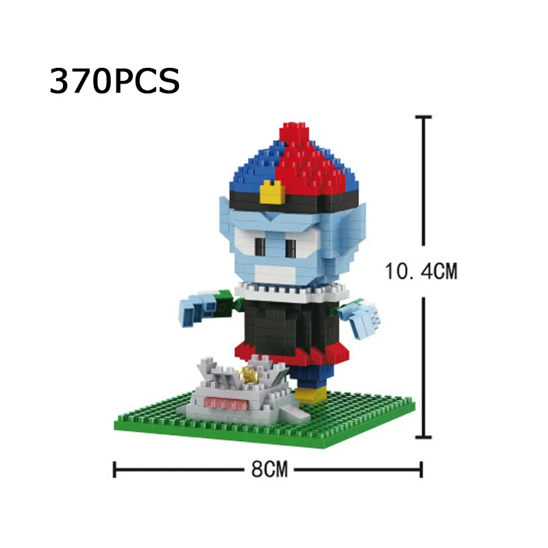 Японское аниме dragon ball super Saiyan micro diamond block Pilaf Chiaotzu Master Roshi Son Goku Krillin Piccolo nanobricks игрушки - Цвет: Pilaf