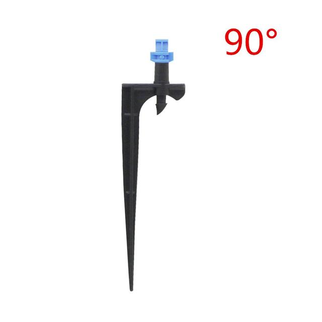 Garden Irrigation 90/180/360 Degree Misting Nozzels With 10.5cm/14cm Barbed Bracket Yard Agriculture Watering Sprinkler