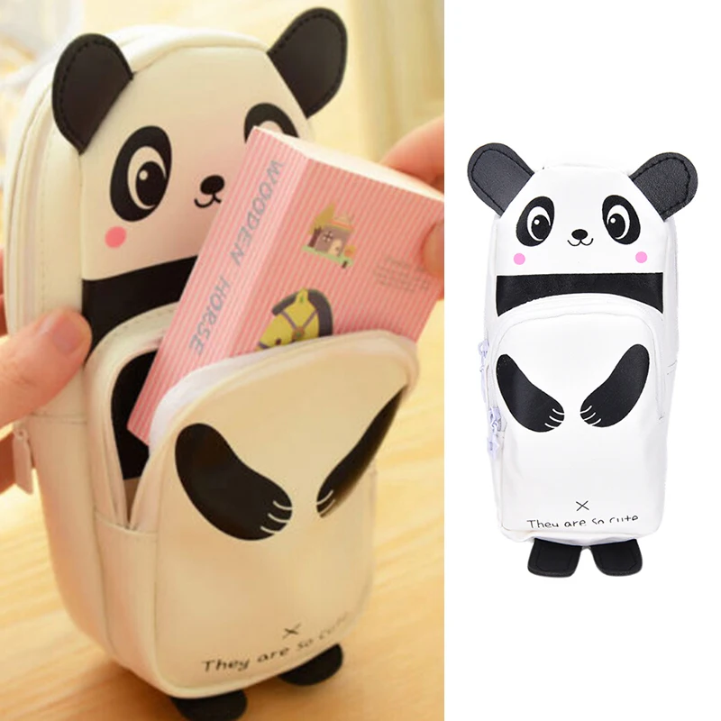 

1pcs Panda Canvas School Student Makeup Cosmetic Pouch Bag Case