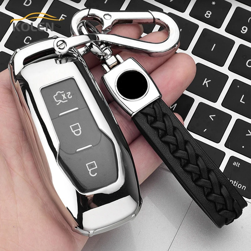 Soft TPU Car Remote Key Case Cover For Ford F-150 Mondeo Fusion Mustang Explorer Edge Galaxy Ranger Holder Shell Fob Accessories - Hfc9c309758174aca9d4f600216eee5d1k