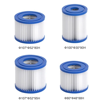 

New Pool Filter Cartridges for Intex Type D Cartridge Filter Swimming Pool Filter Pumps Replacement