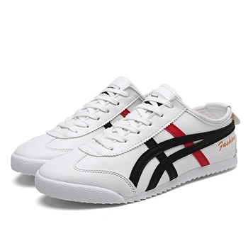 

2020 New Fashion Couple Canvas Shoes Low Help Casual Shoes Women's Shoes Scooter Tiger Breathable Unisex Light Running Footwear