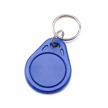 13,56 mhz перезаписываемые rfid брелоки Фудань F08 чип 1k байт памяти-pack 100 шт