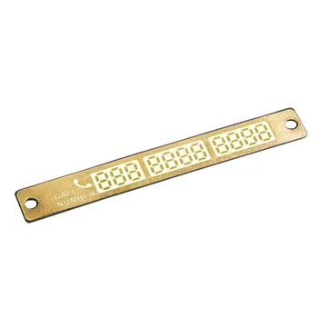 

Practical Suction Easy Install Metal Night Lighting Auto Parking Sign