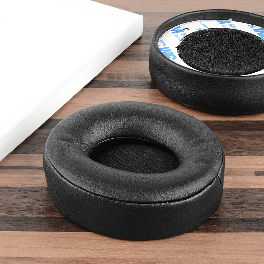 Protein Replacement Earpads Leather Ear Pads Cushion Cups Cover Repair Parts for Beats Solo Pro Wireless Headphones Headsets