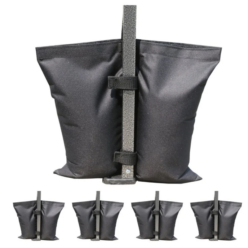 Outdoor Pop-up Canopy Tent Sand Bag Anchor Weighted Base Leg Weight Bag Canopy Anchoring Camping Tent Gazebo Weight Sand Bag For