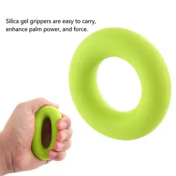 

6pcs/set Silica gel Resistance Bands Hand Grip Set Exerciser Finger Rehabilitation with Kit Speed Up Strengthener Stretcher X2N0