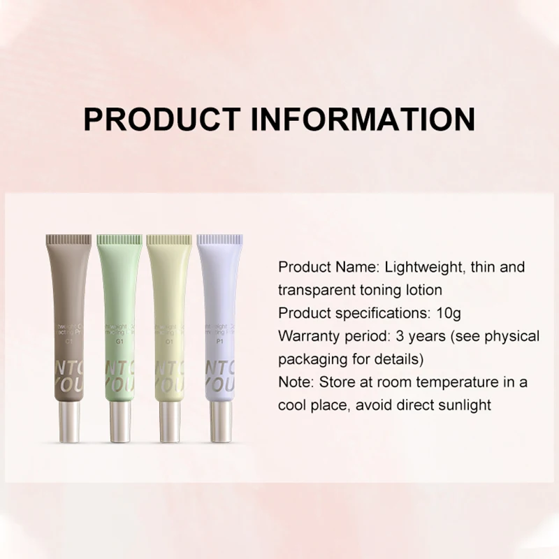 INTO YOU Primer Makeup Base Invisible Pore Concealer Flawless Makeup Base Primer Cosmetic 10g makeup primer primer gel facial primer