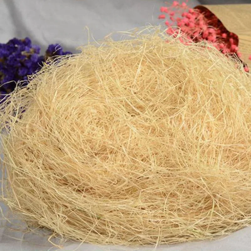 Nesting Material JUTE & WOOL Breeding Nest 50g Canary Finch Mixed Fibres 