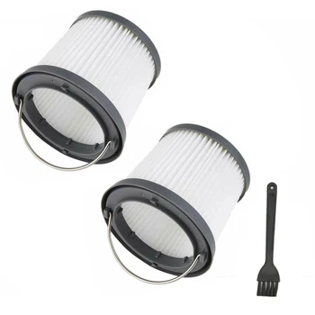 

2pcs Filter +1pcs Brush Set For Black & Decker PVF110 PHV1210 Vacuum Cleaner Filters Parts Household New