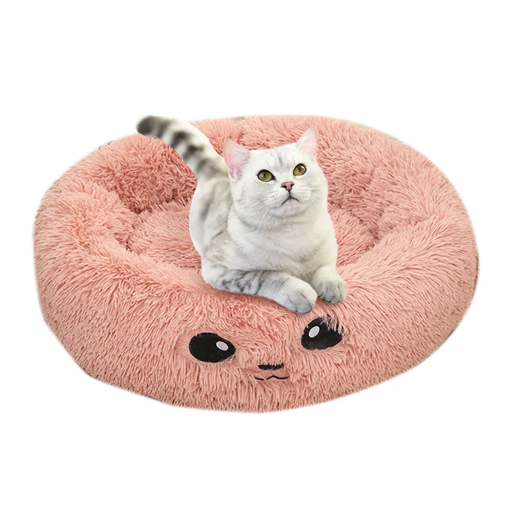 Super Soft Dog Bed Washable long plush Dog Kennel Deep Sleep Dog House