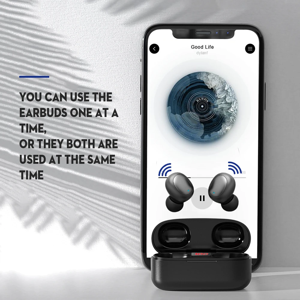 TWS Pro Bluetooth наушники для бега беспроводные режима свободные руки гарнитура Hifi