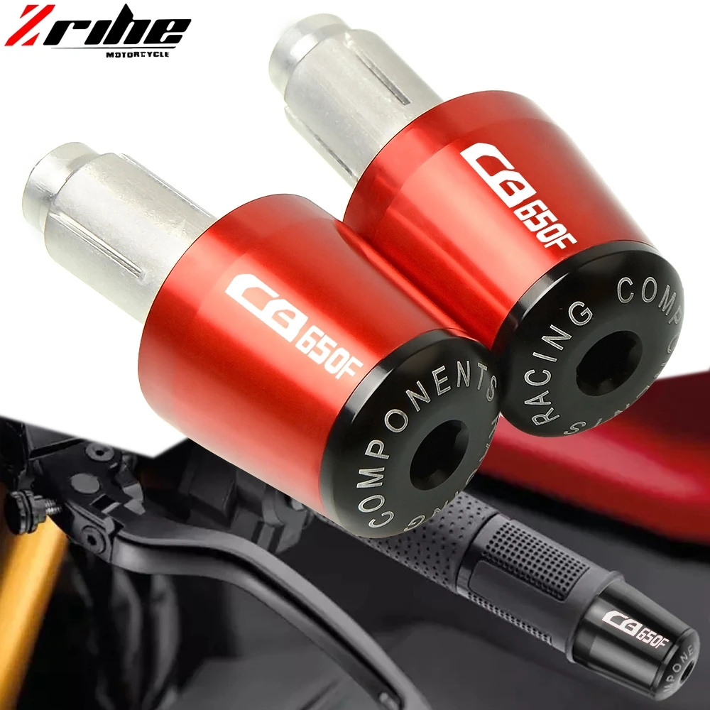 

Motorcycle Accessories For Honda CB650F CB 650 CB650 F 650F 2014-2016 2015 7/8" 22MM Handlebar Hand Grips Handle Bar End Cap