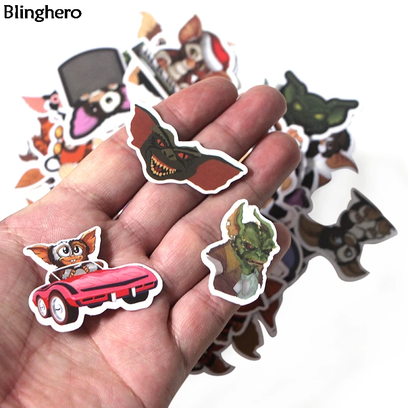 Blinghero Gremlins наклейка s 60 шт./компл. ПВХ мультяшная наклейка s наклейки с монстрами для багажа Скейтборд Скрапбукинг наклейка BH0132