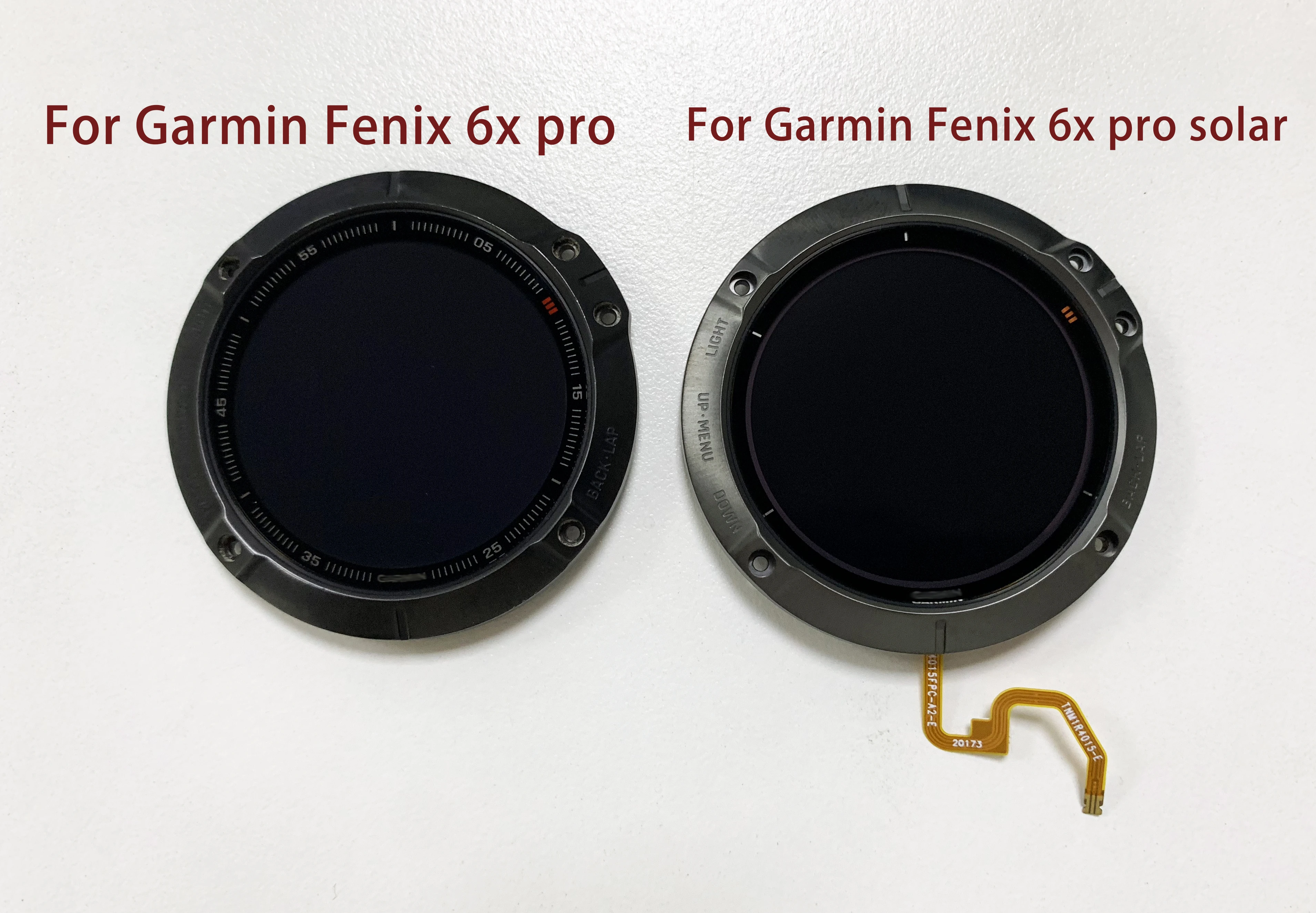 Lcd Screen With Frame For Garmin Fenix 6x Pro Solar 51mm Size Housing Shell  010-02157-20 010-02157-00 Part Repair - Laptop Lcd Screen - AliExpress