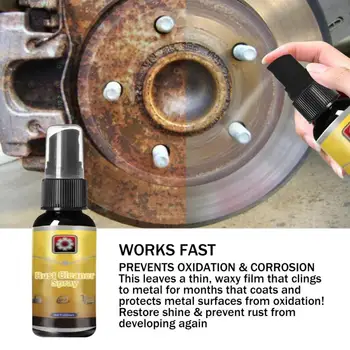 

30ML Powerful All-Purpose Rust Cleaner Spray Derusting Spray Car Maintenance Household Cleaning Tools Anti-rust Lubricant Hot