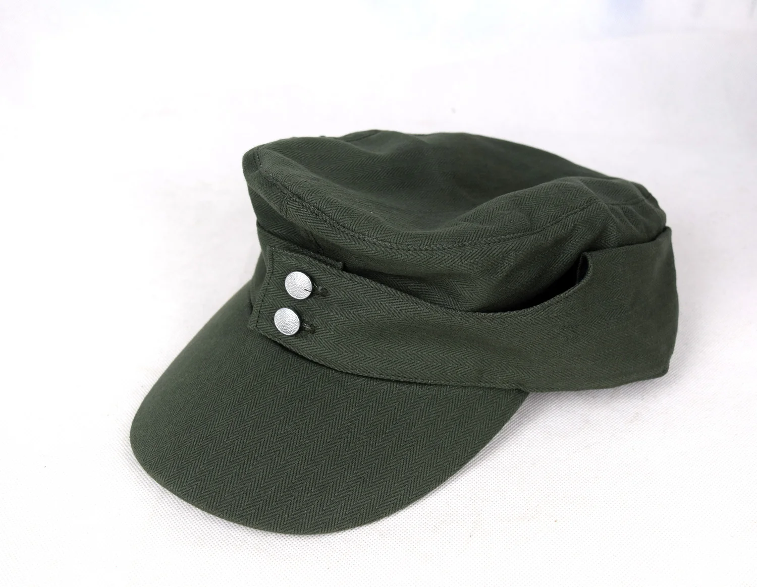 Reenactment German Heer EM HBT M43 Field Summer Soldier Cap hat