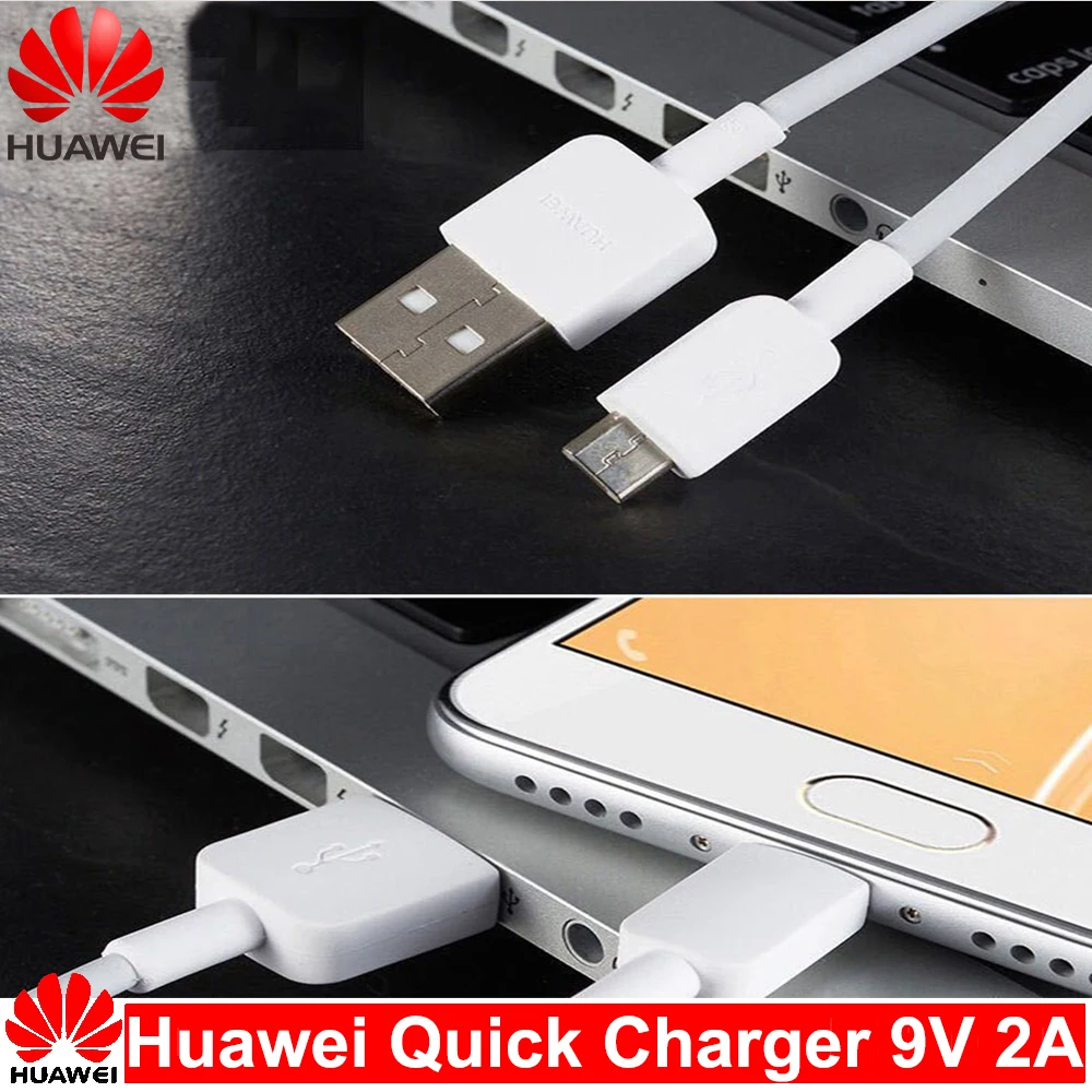 Huawei 9V2A UK/EU/US Fast Charger QC2.0 Quick Fast Charge Adapter Type C/Micro USB Cable For Mate 7 8 10Lite P8 9 10Lite Honor 8 usb charger