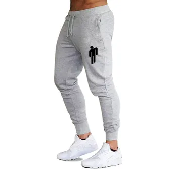 

Men Women Jogger Cool Pants Billie Eilish Letter Printed Drawstring Trousers Personality Sweatpants Casual Elastic Waist Pants