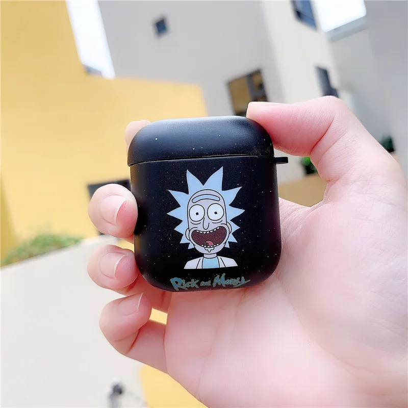 Высокое качество IMD Рик Санчез и Морти Смит чехлы для наушников для Apple Airpods 1/2 Мягкий ТПУ силиконовый защитный чехол для наушников