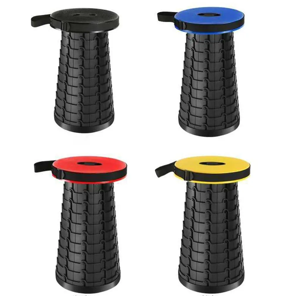 Portable Retractable Foldable Chair Fishing Traveling Camping Barbecue Garden Office Adjustable Chair Adult Child Outdoor Stool
