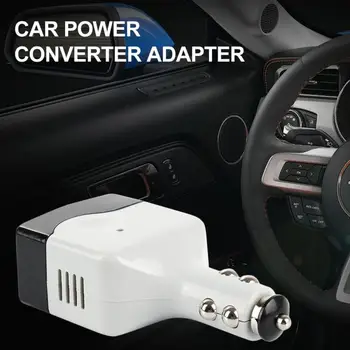 

Car Power Converter Inverter Car Cigarette Lighter Socket Power+USB Converter DC12/24V AC 220V Adapter Charger Car Accessories