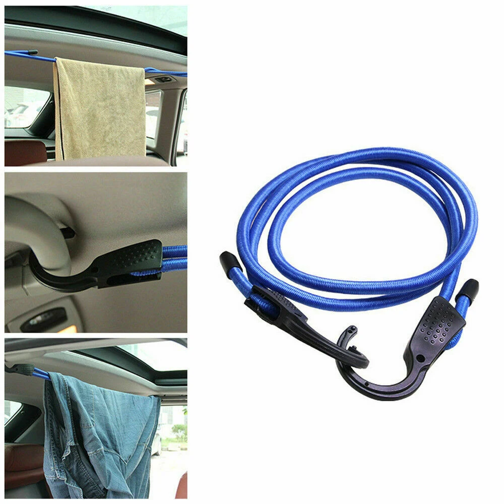 New Car Clothes Hanger Elastic Clothesline Belts Laundry Rope Travel Indoor Towel Hanging Rope High Quality