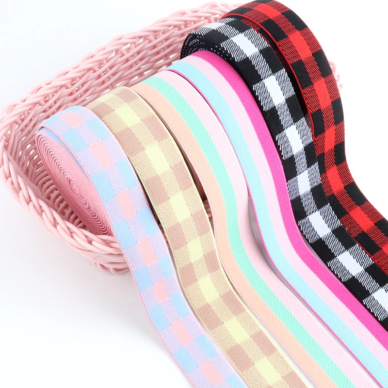 Elastic Bands 25mm Multirole Rubber Band Camouflage Lattice Stripe Ribbon Sewing Material For Shorts Skirt Trouse 1meter | Дом и сад