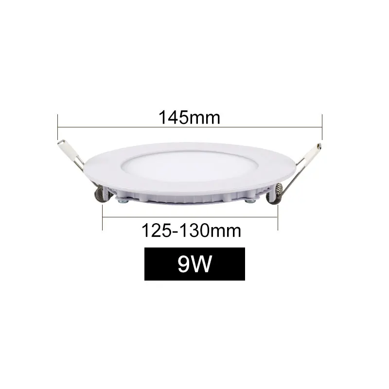 triangle led panels LED Panel Light 3W 4W 6W 9W 12W 15W 18W Ultra Thin Spot LED 220V 110V Round Recessed Spot Light Lamp For Living Room light panels LED Panel Lights