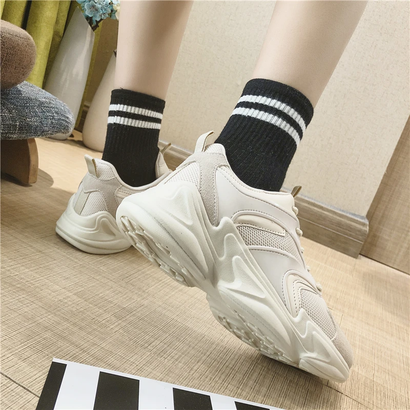 36-44 унисекс кроссовки для бега для женщин и мужчин Clunky Sneaker дышащие легкие дизайнерские легкие кроссовки Для Прогулок Мужские кроссовки