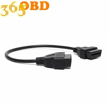 

10Pcs/Lot Hot Sale Fits Nissan 14 Pin to OBD2 16 Pin Female DLC Lead Diagnostic For Nissan 14Pin Extension Connector