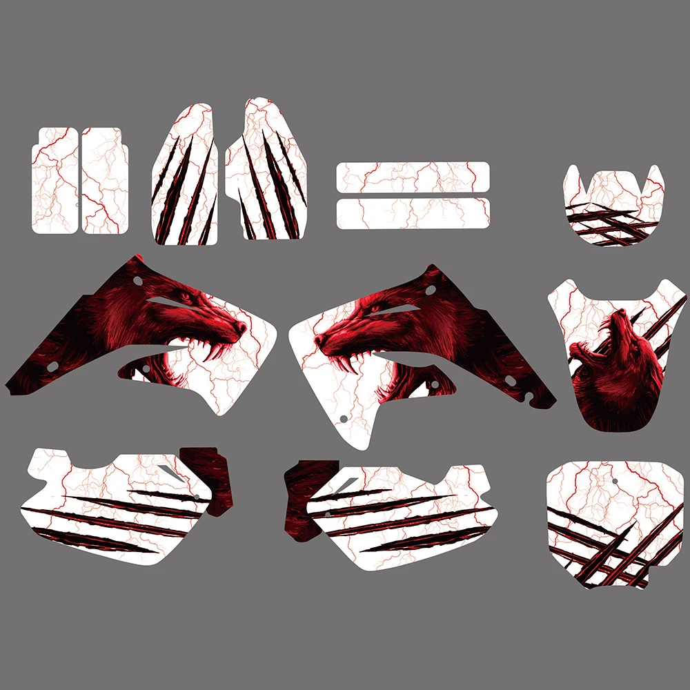 

Motorcycle Decals Stickers Graphics For Honda CR85R CR85 CR 85 85R 2003 2004 2005 2006 2007 2008 2009 2010 2011 2012 Decoration