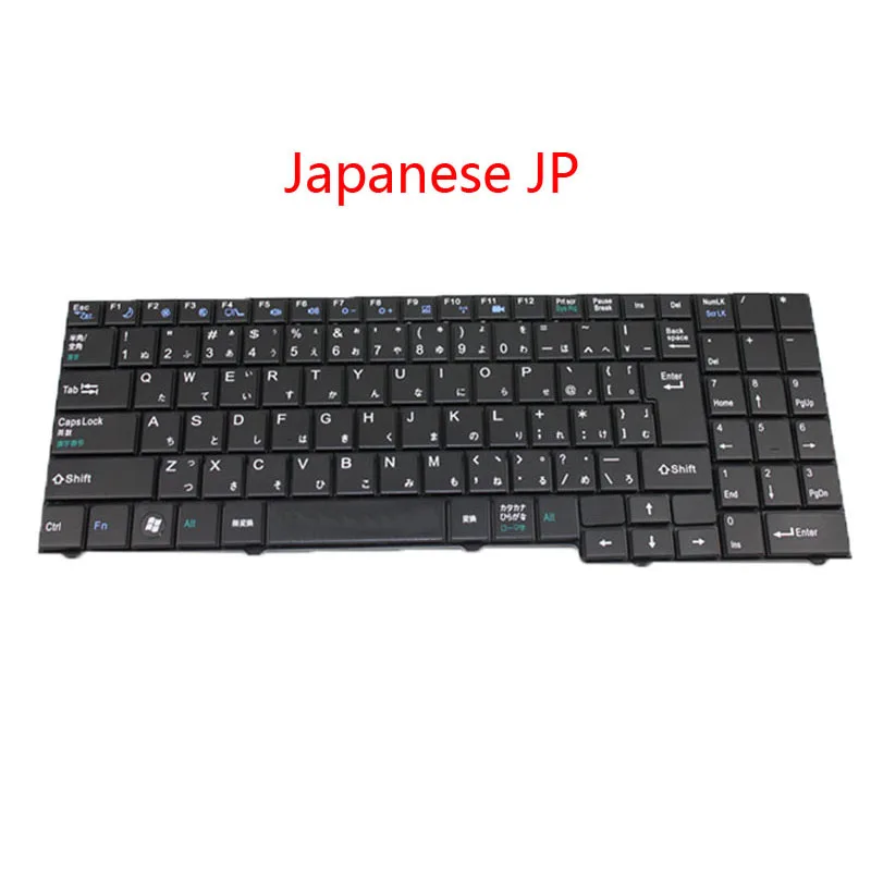 Клавиатура для ноутбука JP LA ECS MB50 MB50II MB50IA MB50IA1 V06028DJ1 82B382 FM2010 MP 09R16LA 3603 FM2024 японская