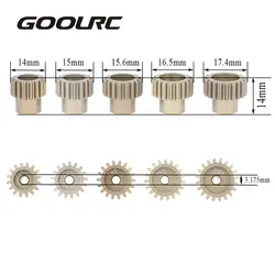 GoolRC 32DP 3,175 мм 16T 17T 18T 19T 20T зубчатая шестерня Набор для 1/10 RC автомобиль щеточный бесщеточный мотор