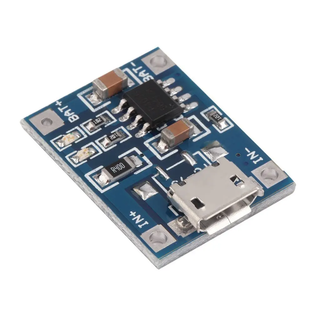 

5V Mini MICRO USB 1A TP4056 Lithium Battery Module Li ion Batteries Charging Charger Board Module Wholesale