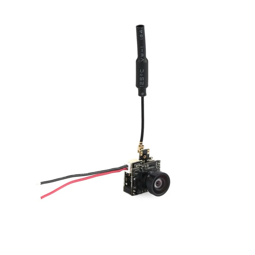 LST-S2 AIO 800TVL CMOS Мини FPV камера RC части игрушки аксессуары с 5,8G 40CH 25mW штыревая антенна для радиоуправляемого гоночного дрона