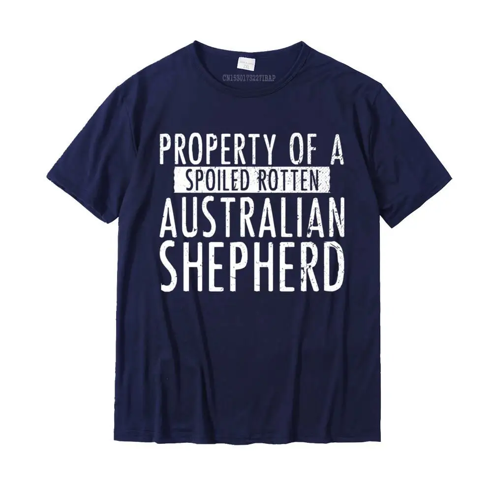 Casual Top T-shirts Design Short Sleeve Wholesale Round Collar 100% Cotton Tees Normal Sweatshirts for Men Summer Adorable Australian Shepherd Gifts for Aussie Lovers Dog Pullover Hoodie__MZ24098 navy