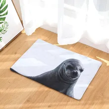 CAMMITEVER милые животные уплотнения дверной коврик печатные фланелевые противоскользящие ковер у входа в спальню входной коврик