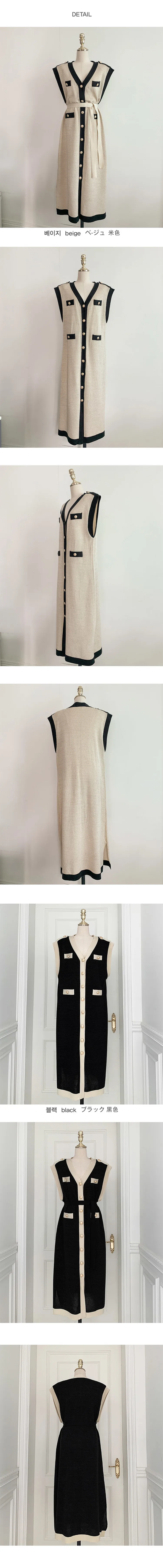 New Summer Sweater Women Dress Sleeveless Sweaters Knitted Dresses Womens Long Loose Maxi Oversize Knitting Robe Vestido