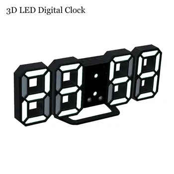 

Multifunction Bluetooth Alarm Clock Speaker with Dual USB Interface Charging Audio LED Mirror Clock Music Display Desktop Clock