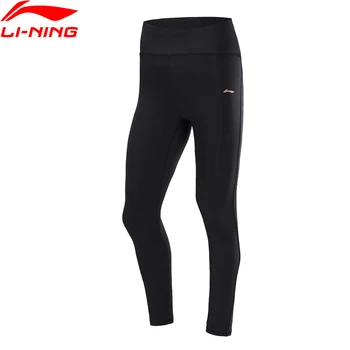 

Li-Ning Women Training Base Layers Legging Tight Fit 64% Nylon 36% Spandex li ning LiNing Fitness Sports Pants AULP126 WKY264