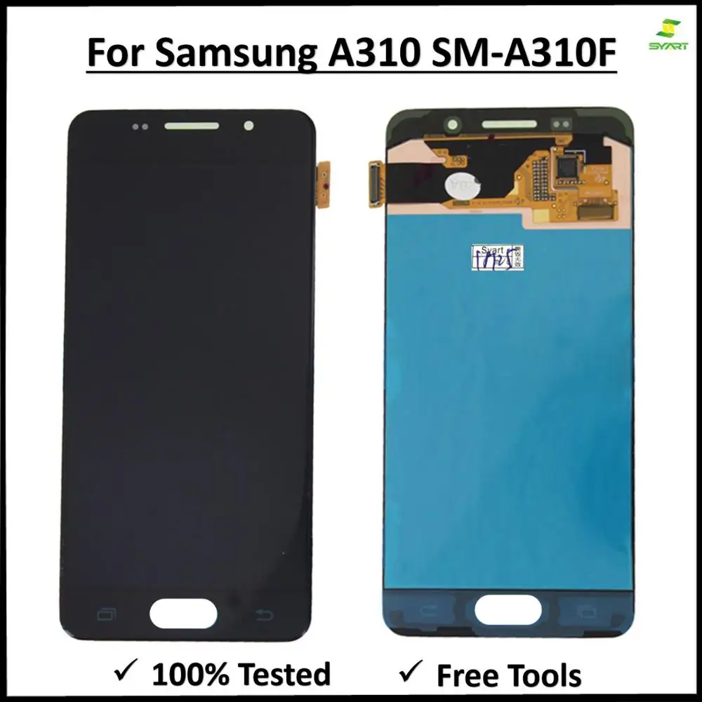 

For Samsung Galaxy A3 2016 TFT LCD Display + Touch Screen Digitizer Assembly For Galaxy A310 SM-A310F A310H A310M LCD Screen