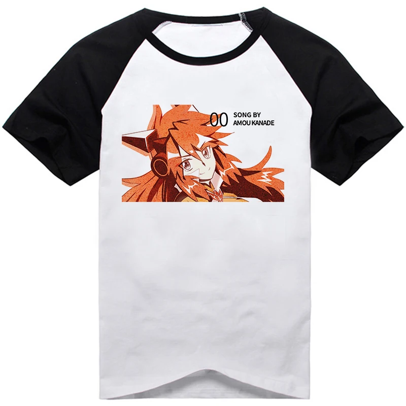 12 Новинка; аниме Senki Zessho Symphogear; футболка для ролевых игр; tachibana hibiki Kazanari Tsubasa; Повседневная футболка с короткими рукавами; модная футболка - Цвет: 12