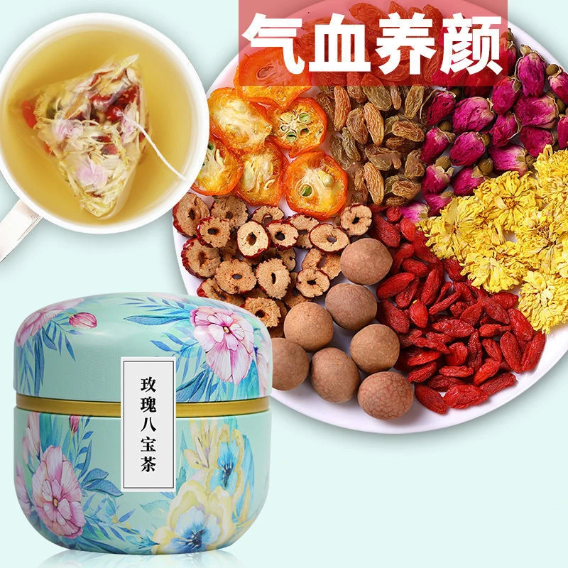 Natural Aromatherapy Tea Bag Flower Tea With Dried Fruit Longan Rose Jujube Chinese Herbal Tea Skin Beauty Sliming Disposable Tea Bags Aliexpress