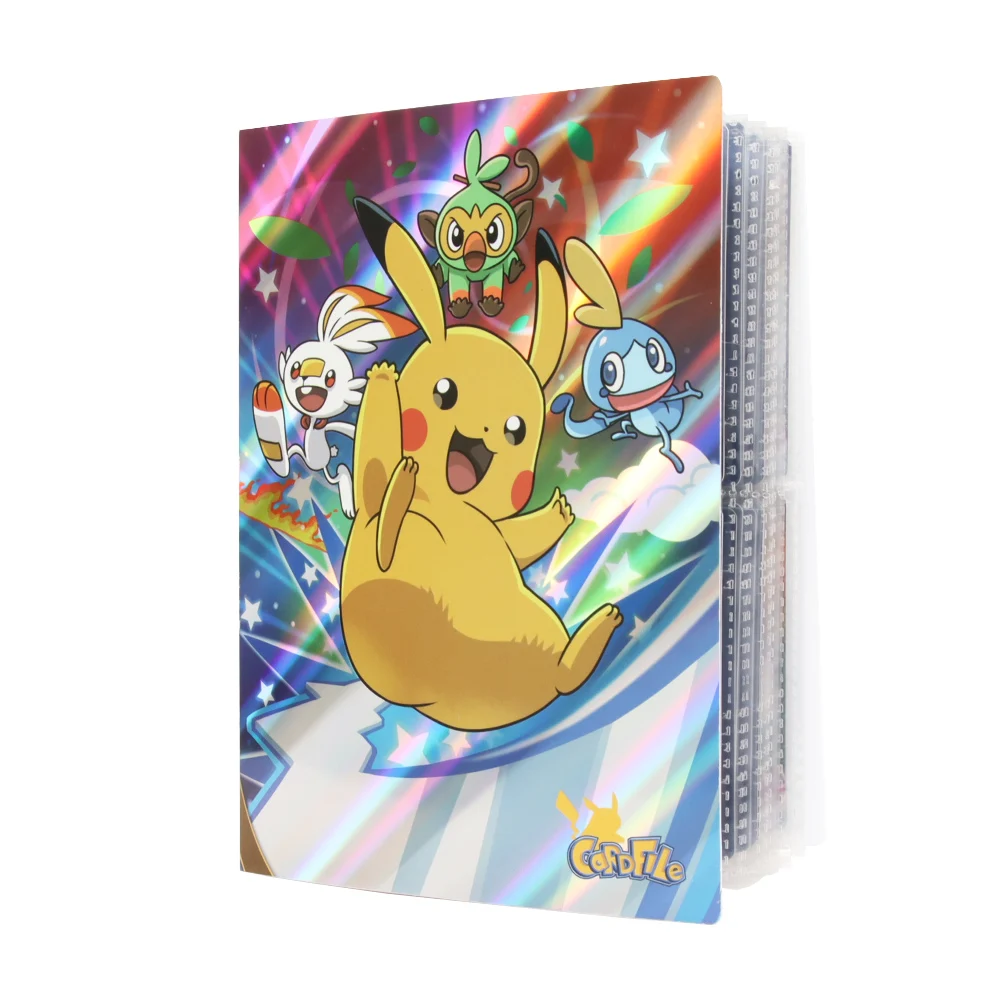 Ciovou Album de 30 pages 240 cartes à collectionner pour cartes Pokémon