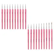 10 шт./компл. Волк волос ручка-закладка тонкой Краски набор кистей и ручек кисти для акварели акриловая кисть для рисования художественные принадлежности для рисования