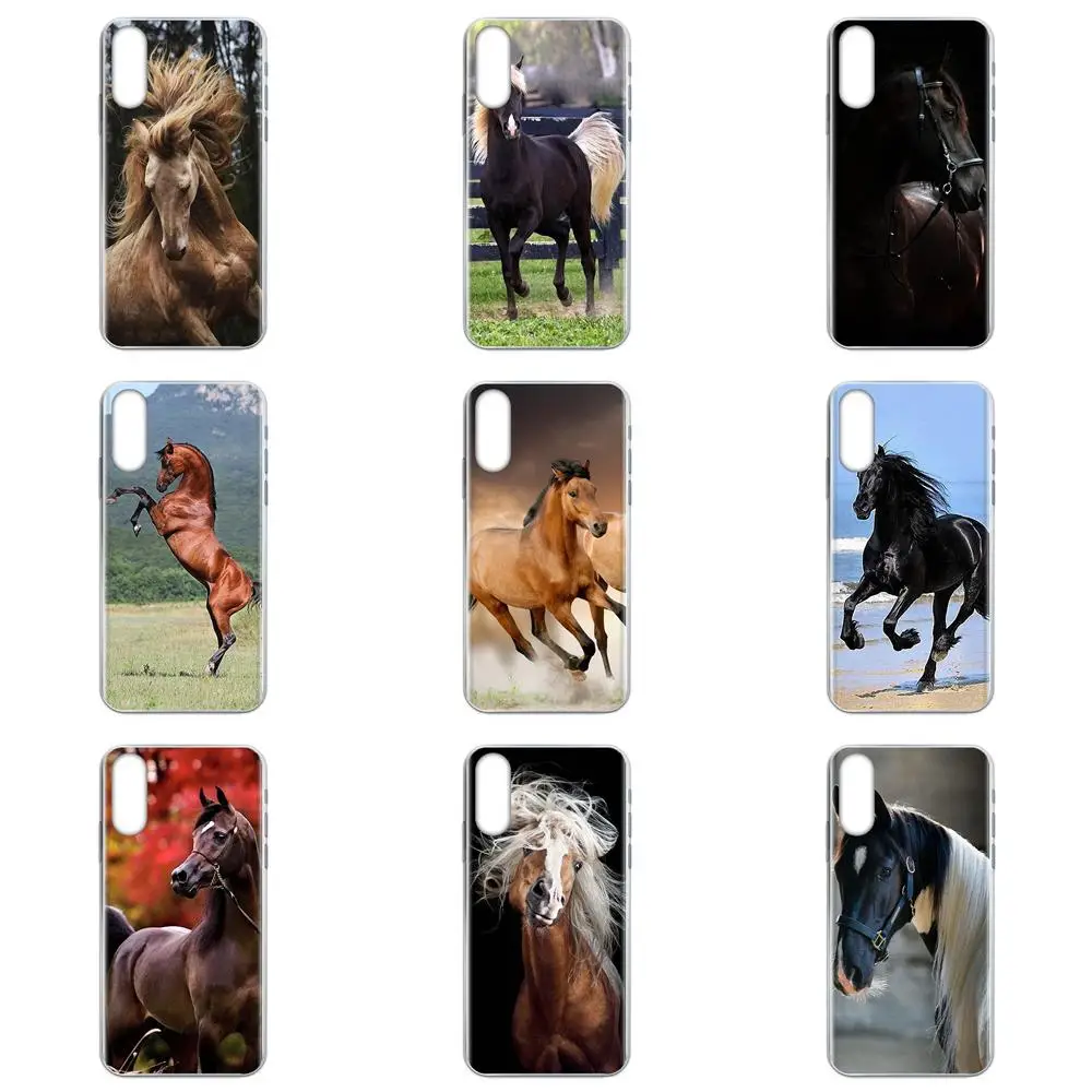 Black Horse высокого качества для Sony Xperia Z Z1 Z2 Z3 Z4 Z5 compact Mini M2 M4 M5 T3 E3 E5 XA XA1 XZ Premium |