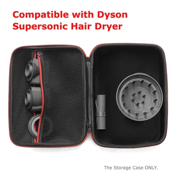 

Hard Travel Portable Carry Case Cover Storage Bag Pouch Box Container For Dyson Supersonic Hair Dryer Anti-scratch Dustproof
